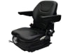 Staplersitz "Tecthrone Medium M 80", mechanische Scherenfederung, PVC-Kunstleder, schwarz