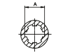 Walterscheid Nockenschaltkupplung "K64/14R" W Baugröße 2300, Auslösekraft 1.400 Nm, Profil 1 3/8" 21, Verschluss Klemmkonus CC, 1135401