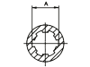 Walterscheid Scherbolzenkupplung "KB61/20", W 2300, 1 3/8" 6, d 27 mm, Auslösekraft 1.730 Nm, Verschluss Schiebestiftverschluss, 1333915