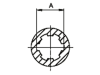 Walterscheid Reibkupplung "EK96", Ø Teilkreis 118 mm, 1 3/8" 6, Auslösekraft 1.050 Nm, mit Ziehverschluss, 6 x M 10, Verschluss Ziehverschluss ZV, 1173336