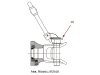 Walterscheid Zugmaul "KU514AEHB" mechanisch mit Flansch B x H 120 x 55 mm, Ø Bolzen 32 mm, schwarz, für Traktor, 8004476