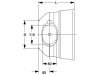 Walterscheid Geräteschutztopf 350 x 285 x 180 mm, mit Montageöffnung und Gummimanschette, 1353044