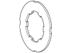 Walterscheid Mitnahmescheibe, 160,5 x 100,5; 88,3 x 6 mm, für Reibkupplungen K96/4, EK96/4, FK96/4, EFK96/4, FBK96/4, EFBK96/4, PFK96/4, PFBK96/4, 1367725