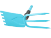 Gardena combisystem Gartenhacke gezahntes Blatt  03219-20 