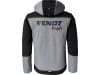 Fendt Softshelljacke "Profi" für Herren Gr. XL grau; schwarz; grün, abnehmbare Kapuze, X991020269000