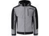 Fendt Softshelljacke "Profi" für Herren Gr. XL grau; schwarz; grün, abnehmbare Kapuze, X991020269000