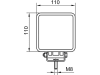 LED-Arbeitsscheinwerfer 2.200 lm, 10 – 30 V, 16 LEDs, 098 174 210