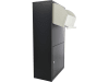 Haussmann Paketbox Paketbriefkasten  30 l 440 x 220 mm nachtgrau; blassgrau  