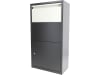 Haussmann Paketbox Paketbriefkasten   30 l 440 x 220 mm nachtgrau; blassgrau  