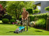 Gardena Akku-Rasenmäher PowerMax 32/36V P4A Ready-To-Use Set 200  inkl. Akkus und Ladegerät