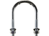 Suevia Halter Abstand Bohrungen 89 mm, für Adapterplatte, Rohre bis 2 1/2", 101.1241