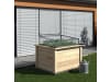 KGT Holz-Hochbeet Woody 0,99 x 1,31 x 0,79 m Typ 130 natur , Füllmenge 800 l