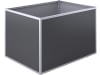 KGT Aluminium-Hochbeet 0,91 x 1,21 x 0,77 m Typ 130 pressblank , Füllmenge 800 l