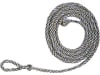 KERBL Kälberstrick 180 cm, 8 mm, mit kleiner Schlaufe, Jute-Polypropylen-Mischung