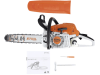 STIHL Benzin-Kettensäge "MS 271" 2,6 kW (3,5 PS) Schienenlänge 40 cm, mit 3 Sägeketten, 1141 200 0645