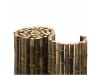 NOOR Bambusmatte Black natur 1,8 x 2 m Bambus Sichtschutz