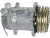 Klimakompressor 12 V mit Riemenscheibe Ø 132 mm, 2 Rippen, für Traktor Fiatagri, Same, 850884N