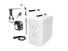 Roth GetBlue Basic Tank 1000 l   Adblue®Tank mit Pumpe, 6m Druckschlauch, 1,5m Saugschlauch, automatischer Zapfpistole, Tankmaße (LxBxH in mm): 1.430x745x1.370 (ohne Zählwerk) 1115011435