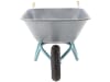 mefro Schubkarre "Bully 140" Mulde 140 l, Metall verzinkt, PU-Rad 400x100, 4.80/4.00-8, 011141
