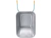 mefro Schubkarre "Bully 140" Mulde 140 l, Metall verzinkt, PU-Rad 400x100, 4.80/4.00-8, 011141