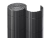 NOOR Sichtschutzmatte PVC anthrazit 2 x 3 m Sichtschutz Kunststoff