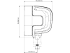 TYRI LED-Arbeitsscheinwerfer "0909" rechteckig 1.450 lm, 9 – 16 V, Funkentstörung CISPR 25 Klasse 5