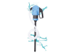 Fairox Adblue® Handpumpe  Adblue® Handpumpe mit 1,5 m PE Abgabeschlauch mit Auslauftülle DE120001