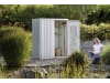 Biohort Metallgeräteschrank Gr. 150 155 x 83 cm silver; metallic  Gartenschrank