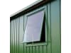 Biohort Seitenwand mit Seitenfenster für Gerätehaus Europa    dunkelgrün  