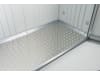 Biohort Aluminium Bodenplatte    141,5 x 141,5 cm silver  