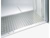 Biohort Aluminium Bodenplatte   69,5 x 213,5 cm silver  