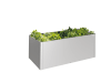 Biohort Metall Hochbeet  Typ 2x1 silver; metallic verschiedene Ausführungen, Füllmenge 1.580 l