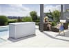 Biohort LoungeBox 160  160 x 70 cm silver; metallic  Kissenbox, Auflagenbox, Aufgewahrungsbox Garten, Gartenbox