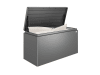 Biohort LoungeBox 160  160 x 70 cm nachtgrau; metallic  Kissenbox, Auflagenbox, Aufgewahrungsbox Garten, Gartenbox