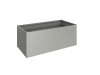 Biohort Metall Hochbeet  Typ 2x1 quarz-grau; metallic verschiedene Ausführungen, Füllmenge 1.540 l