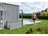 Biohort LoungeBox 160  160 x 70 cm quarz-grau; metallic  Kissenbox, Auflagenbox, Aufgewahrungsbox Garten, Gartenbox