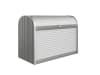 Biohort Store-Max 190  190 x 97 cm quarz-grau; metallic  Fahrradbox, Mülltonnenbox, Gartenbox