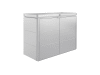 Biohort HighBoard 160  160 x 70 cm silver; metallic  Fahrradbox, Mülltonnenbox, Gartenbox