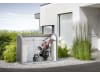 Biohort Store-Max 160  163 x 78 cm nachtgrau; metallic  Fahrradbox, Mülltonnenbox, Gartenbox
