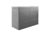 Biohort HighBoard 160  160 x 70 cm nachtgrau; metallic  Fahrradbox, Mülltonnenbox, Gartenbox
