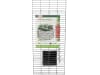 bellissa Gabionen-Hochbeet Basic rund inklusive Trennfolie 81 x 81 x 40 cm  silver , Füllmenge 140 l