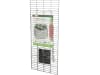 bellissa Gabionen-Hochbeet Basic rund inklusive Trennfolie 81 x 81 x 40 cm  silver , Füllmenge 140 l