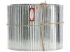bellissa Rasenkantenband kleine Welle Stahlblech, verzinkt silver 500 x 14 cm 