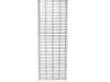 bellissa Hochbeet (Gabione) rund 92 x 92 x 40 cm  silver inkl. Trennfolie, 92 x 40 cm, Füllmenge 165 kg