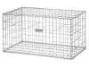 bellissa Profi-Spiralgabione 100 x 50 x 50 cm  silver , Füllmenge 400 kg