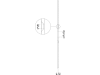 Sechscheibe 380 x 4 mm, LK 85 mm, ZB 32 mm, gerade, glatt, für Monosem