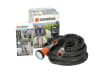 Gardena Textilschlauch Gartenschlauch Liano mit Hahnverbinder Indoor  10 m  1/2" schwarz  35 bar 18427-32