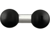 RAM® MOUNTS Kugeladapter B-Kugel 25,4 mm/1" 2-fach-Kugel, RAM-B-230U