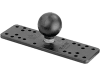 RAM® MOUNTS Universalplatte mit C-Kugel 38,1 mm/1,5" für elektronische Kleingeräte, Fishfinder, Plotter, Funkgeräte, RAM-111BU
