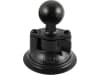 RAM® MOUNTS Saugnapf "Twist-Lock™" mit C-Kugel 38,1 mm/1,5", 1-fach, mit Basisplatte "Diamond", RAM-224U